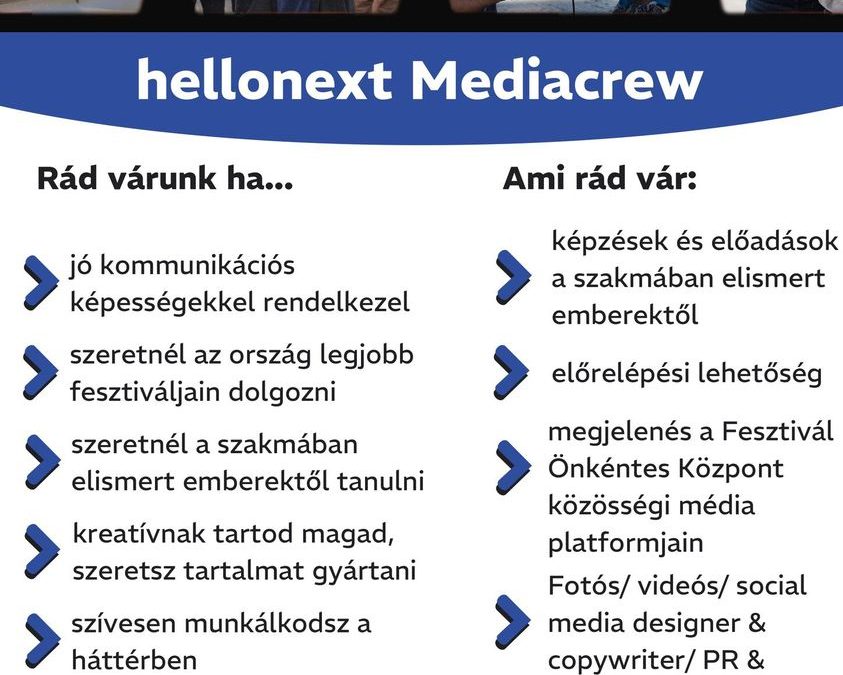 Hellonext lehetőségek