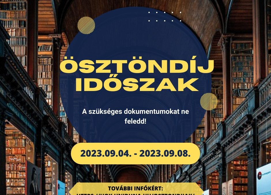 Ösztöndíj időszak