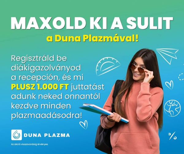 Maxold ki a DIÁKÉVEIDET