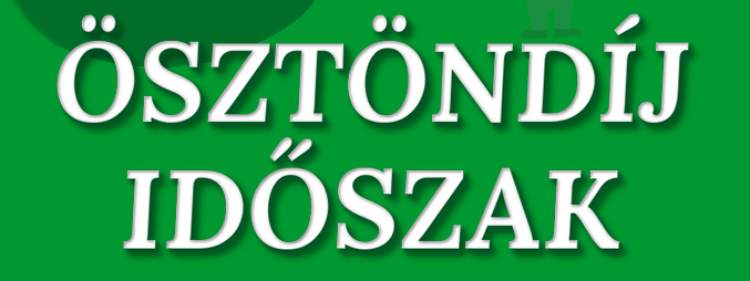 💸 ÖSZTÖNDÍJ IDŐSZAK 2020/21/1 🔜🤑