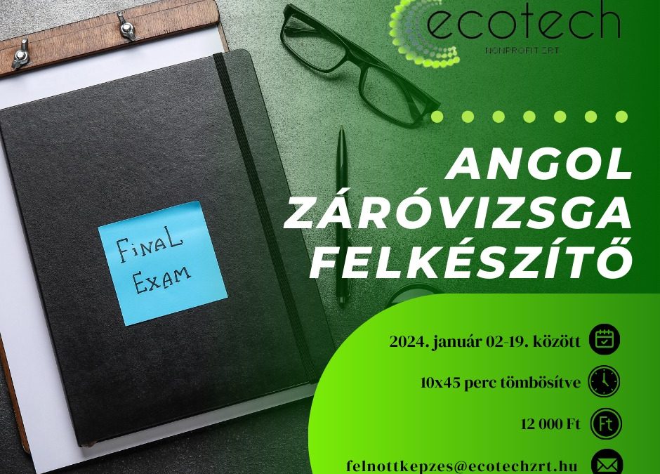 Angol záróvizsga felkészítő