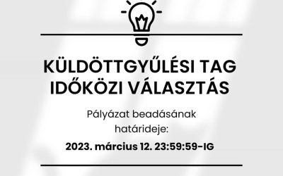 Küldöttgyűlési tag választás