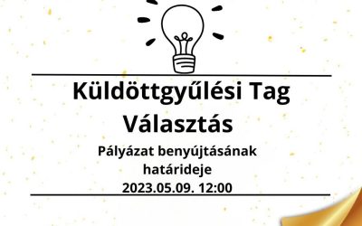 Küldöttgyűlés tag választás