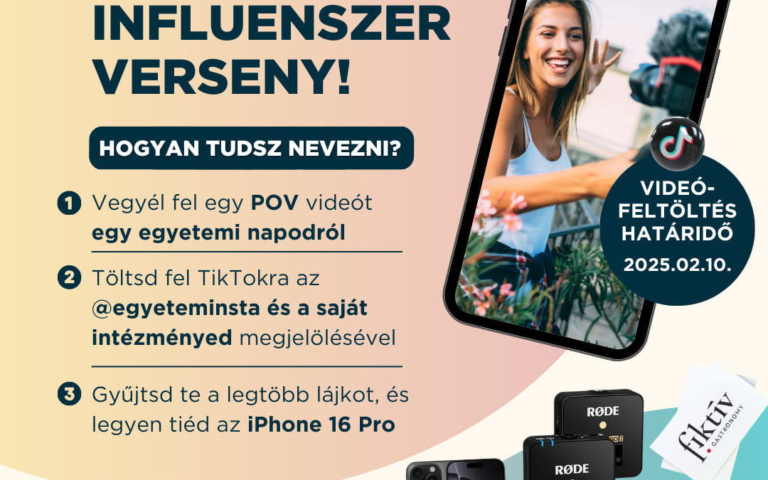 Összegyetemi Influencer Verseny!