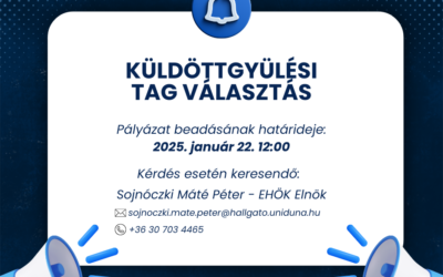 EHÖK Küldöttgyűlési Tag Választás